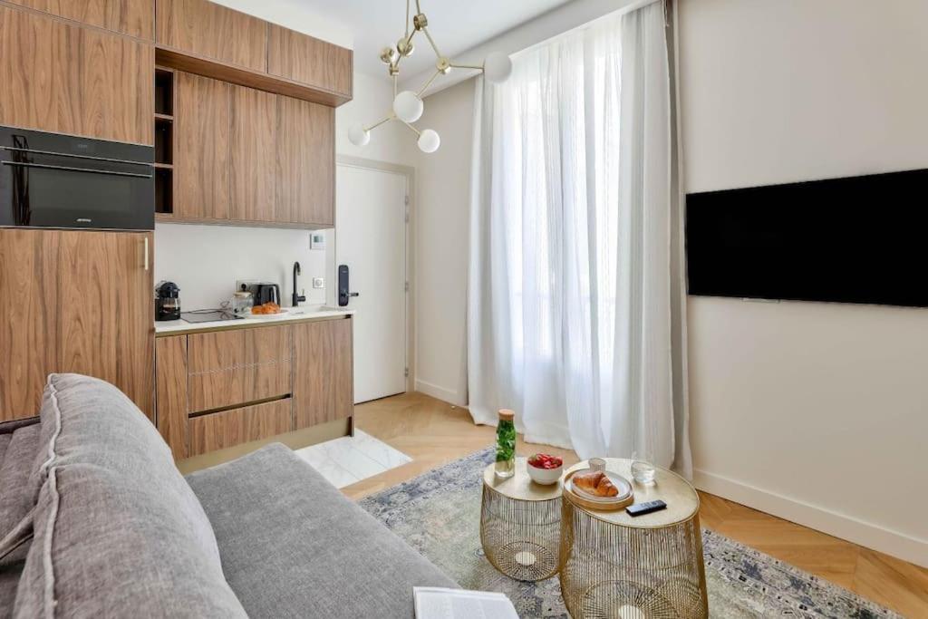 Ferienwohnung Luxurious & Peaceful - Near Le Marais - With Ac Paris Exterior foto