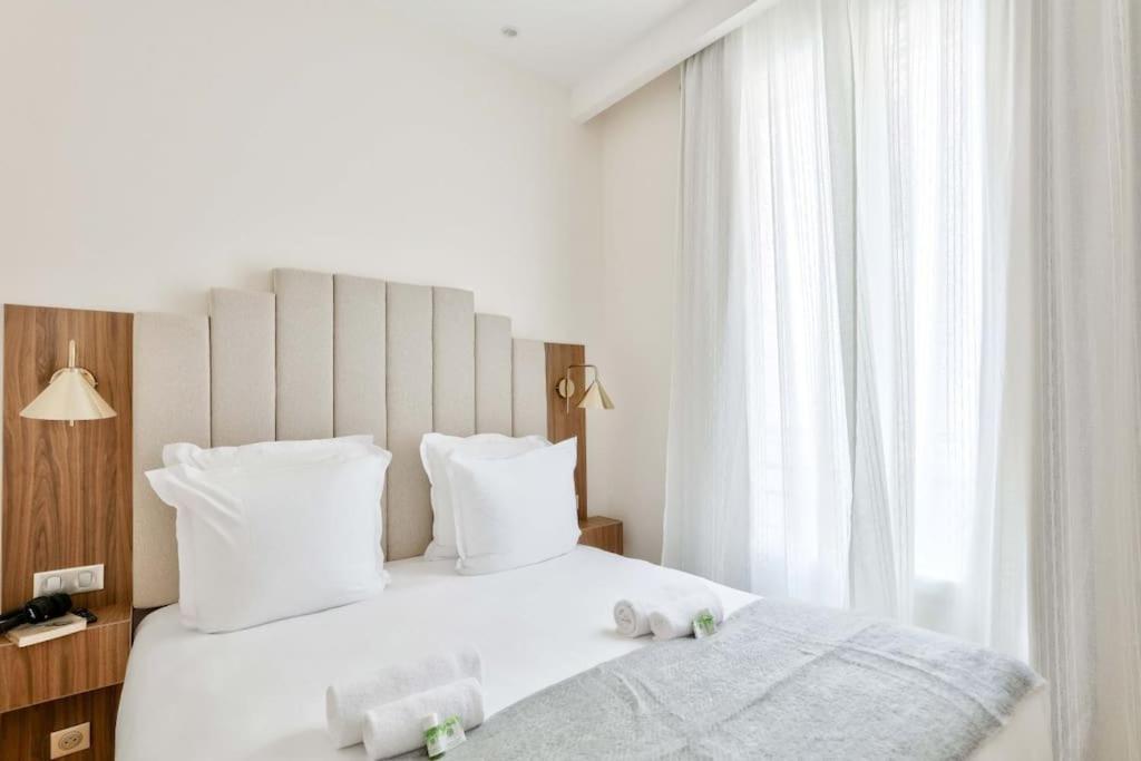 Ferienwohnung Luxurious & Peaceful - Near Le Marais - With Ac Paris Exterior foto